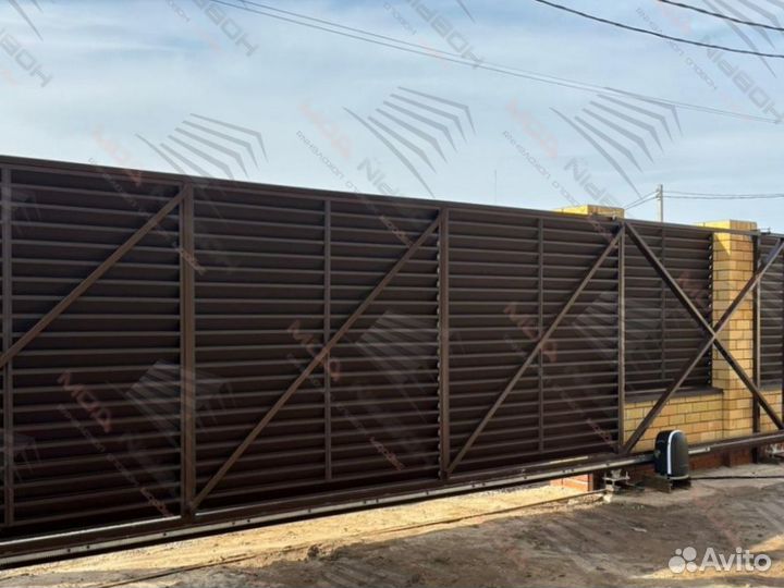 Забор-жалюзи