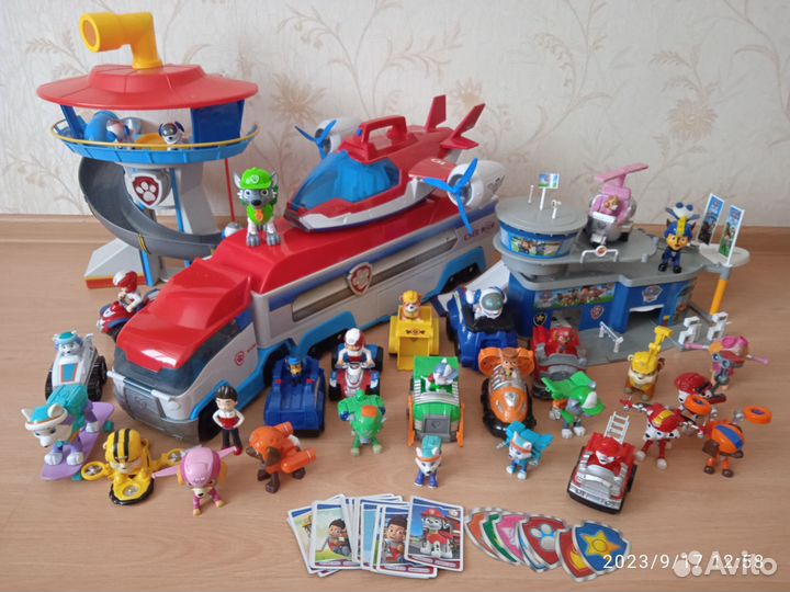 Игрушки щенячий патруль