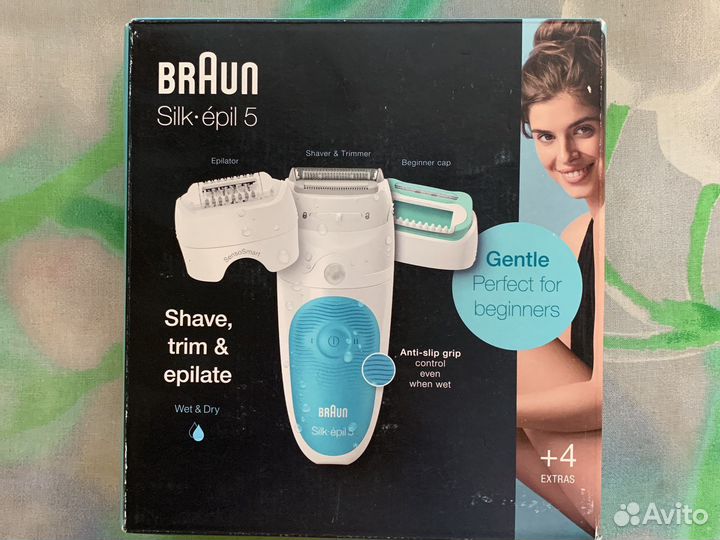 Новый Эпилятор Braun silk epil SES 5-610