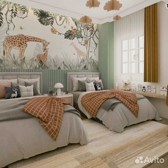 Детские фотообои 