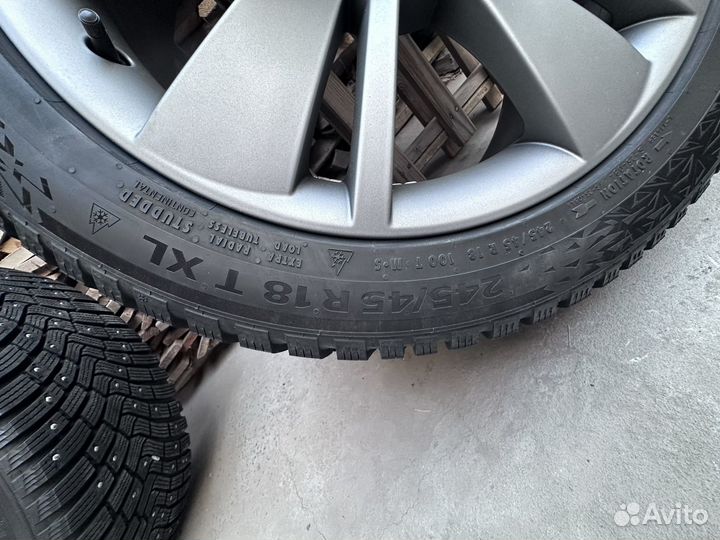 Колеса зимние 245/45 r18 VAG