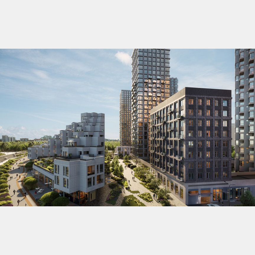 1-к. квартира, 36,9 м², 3/19 эт.