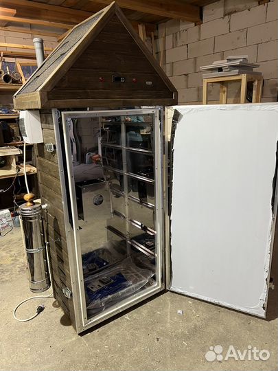 Коптильня холодного и горячего копчения 4в1