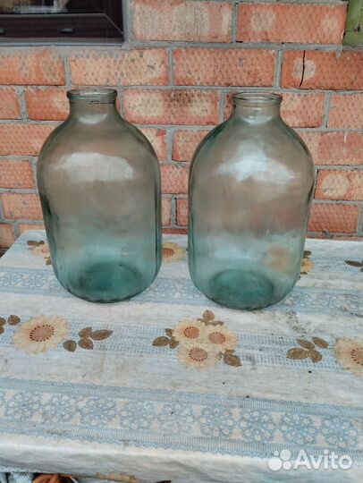 Банка 10 литров стеклянная