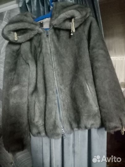 Полушубок женский искусственный