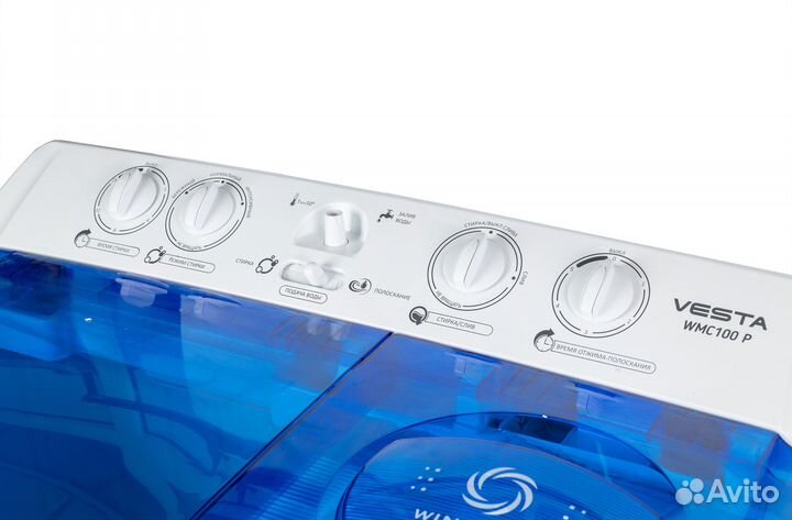 Стиралка полуавтомат Vesta WMC100P