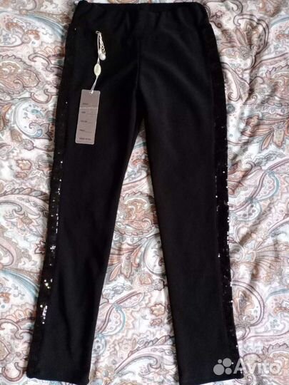 Брюки с пайетками
