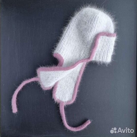 Шапка ушанка ручной работы