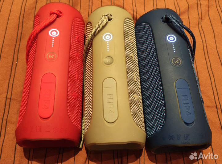 Jbl flip 4, оригинал, заменён аккумулятор