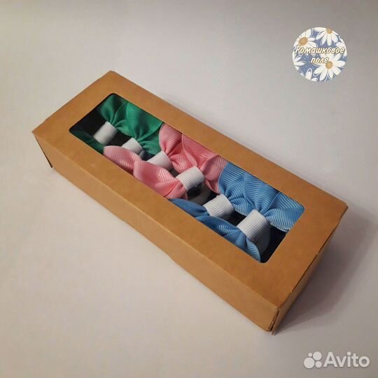 Банты для волос ручной работы