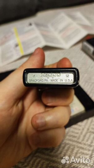Зажигалка zippo оригинал с паспортом