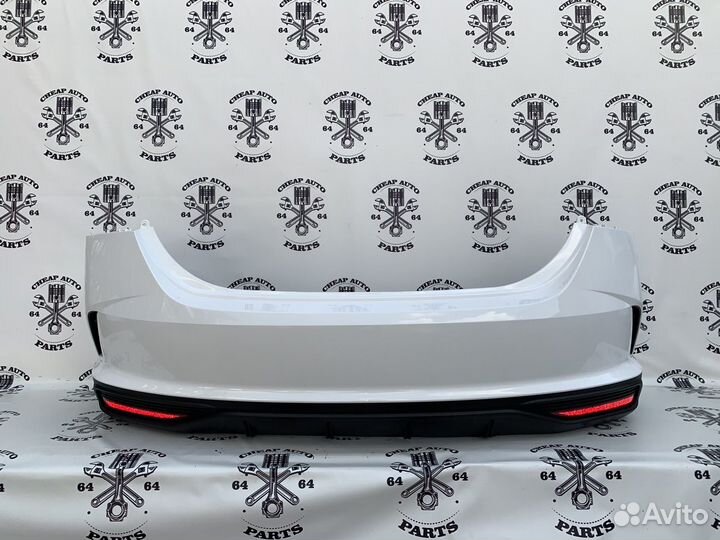 Задний бампер Hyundai Solaris 2 Рестайлинг Ориг