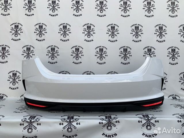 Задний бампер Hyundai Solaris 2 Рестайлинг Ориг