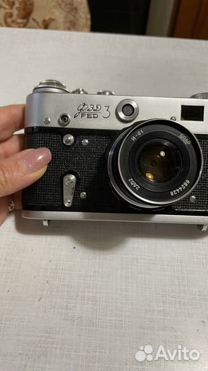 Плёночный фотоаппарат фэд-3