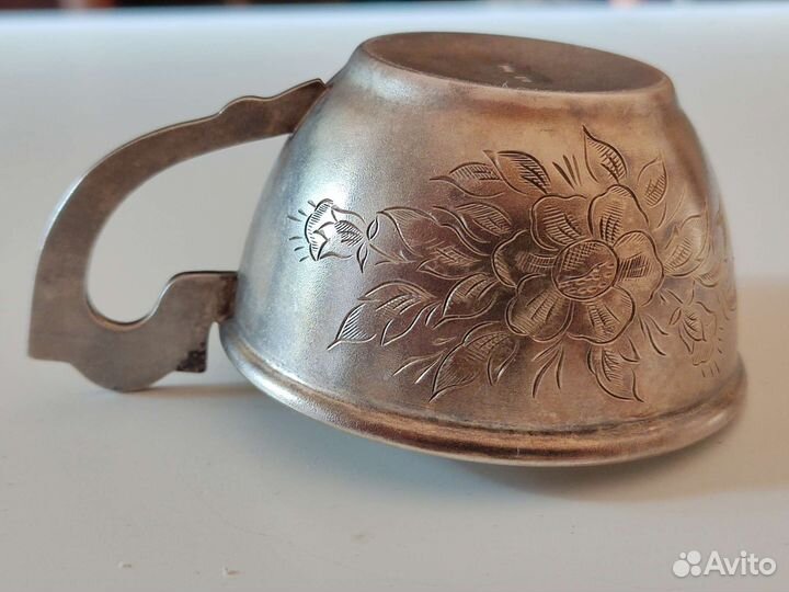 Кофейная чашечка. Серебро