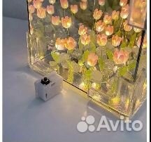 Лампа настольная ночник на 14 февраля - 8 марта