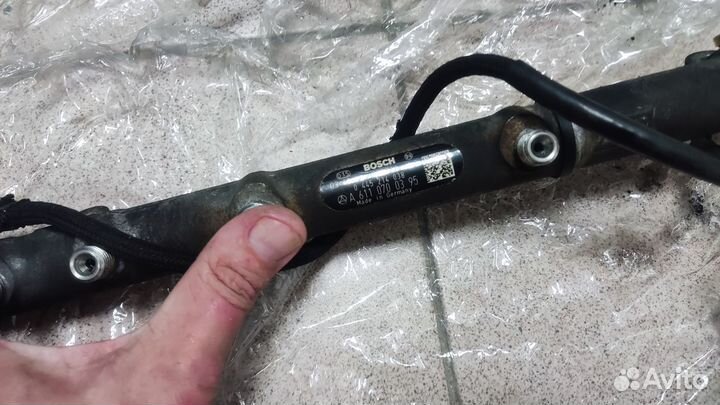 Топливная рампа Mercedes-Benz Vito ом646