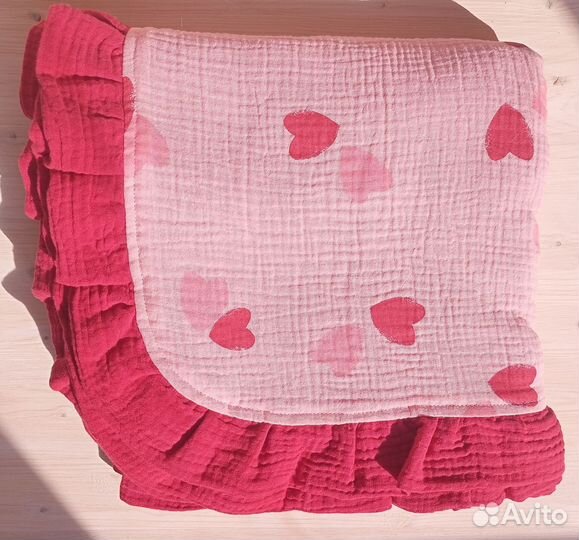 Детский плед из муслина