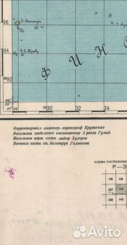 Топографическая карта Карелии РККА 1935 г объявление продам