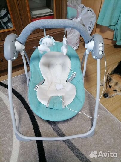 Детские электронные качели для новорожденных