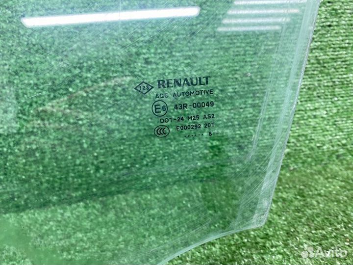Стекло двери переднее левое Renault Laguna 3