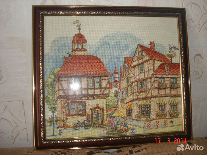 Картина крестом