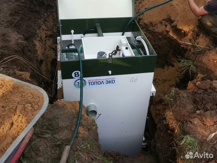 Септик эко Урал 5 для выгребных ям