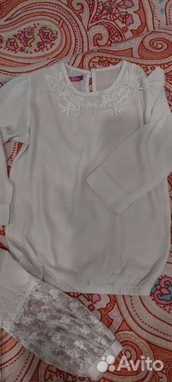 Блузка школьная