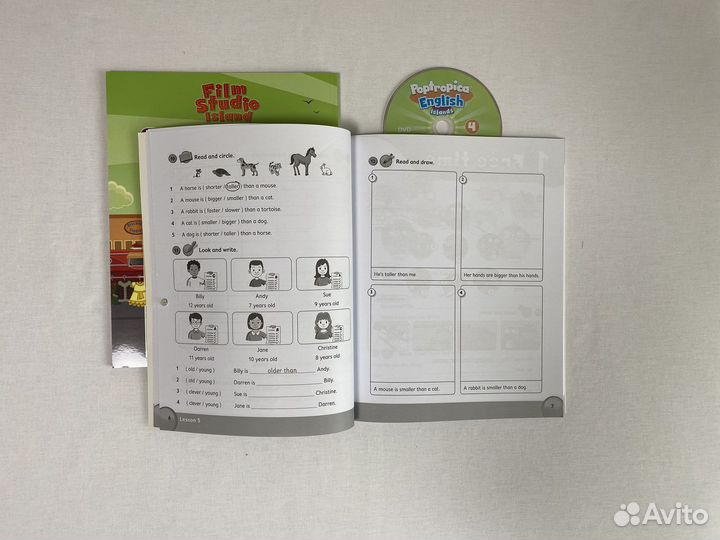 Poptropica English islands 4/ (AB,PB,CD) новый