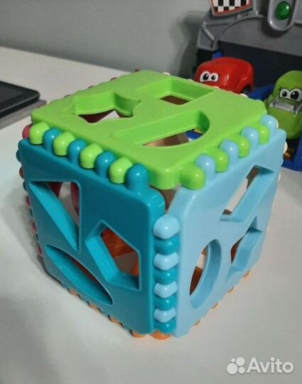 2 пирамидки + сортер (игрушки для детей)