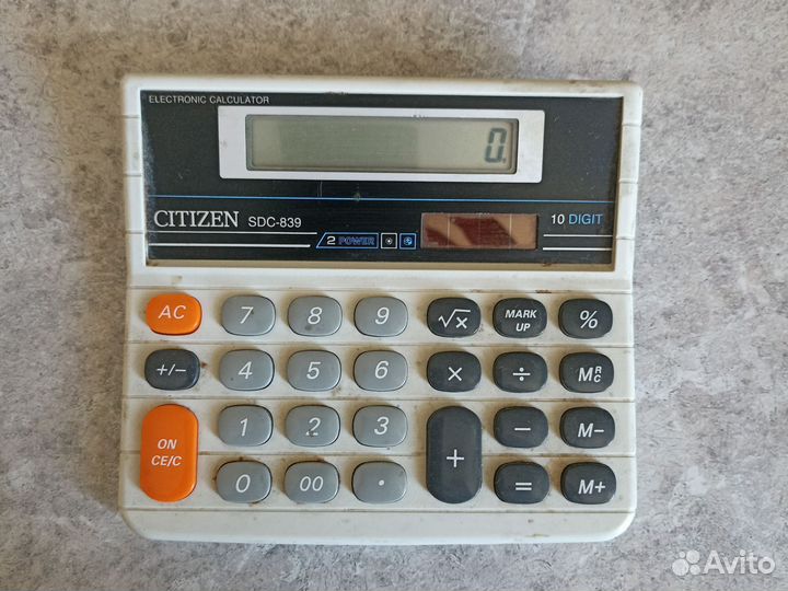 Калькулятор citizen