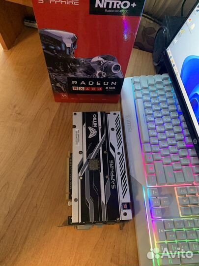 Видеокарта rx480 8gb sapphire nitro