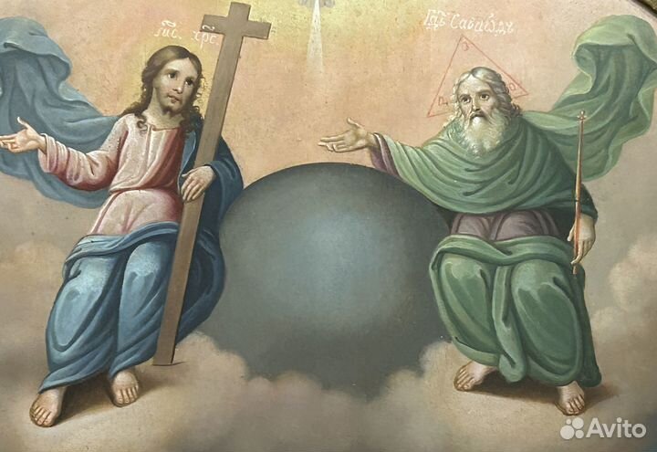 Храмовая Икона Новозаветная Троица (Отечество)