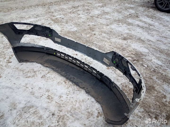 Бампер передний шкода