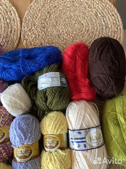 Пряжа нитки для вязания gazzal пехорка nako ангора