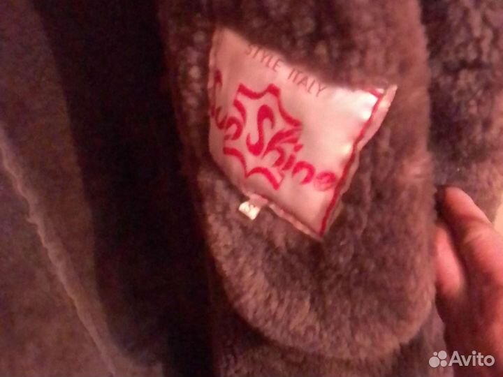 Дубленка женская с капюшоном