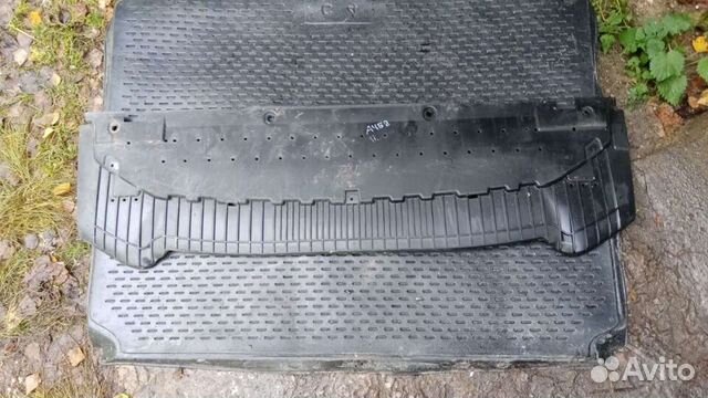 Защита переднего бампера Audi A4 B8