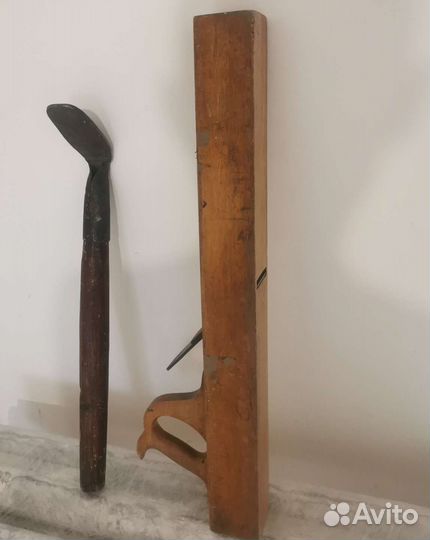 Ручной рубанок и сапожная лапа