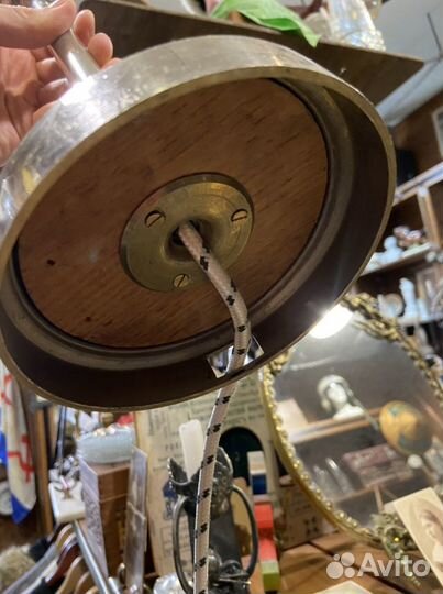 Старинная настольная лампа, до 1917г