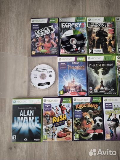 Диски на Хбокс 360 лицензия