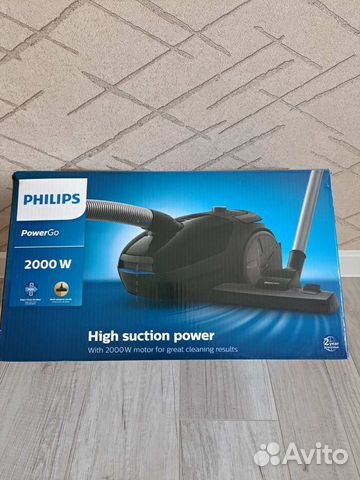 Пылесос Philips PowerGo 2000W