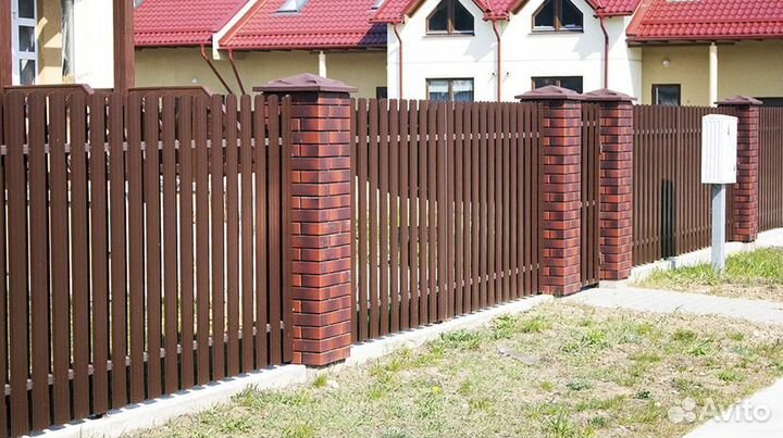 Металлический Штакетник / Евроштакетник