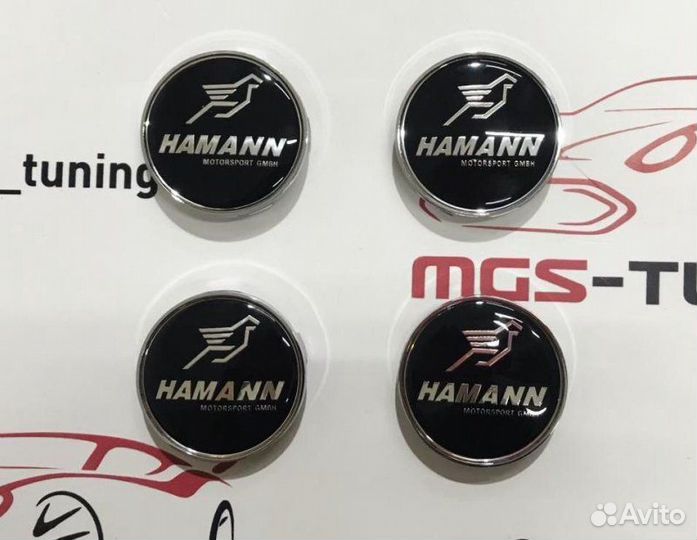 Колпачки hamann в автомобильные диски
