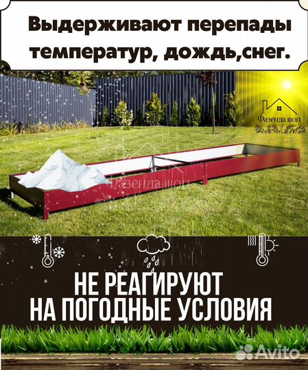 Грядки из металла