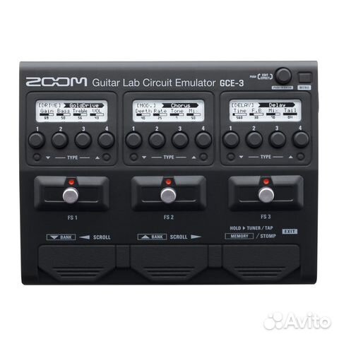 Гитарный аудиоинтерфейс Zoom GCE-3