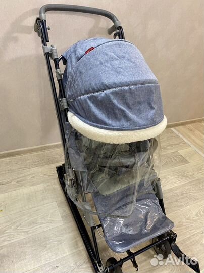 Коляска санки ника 7-8К
