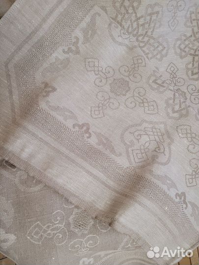 Столовый набор, лен, Скатерть и салфетки