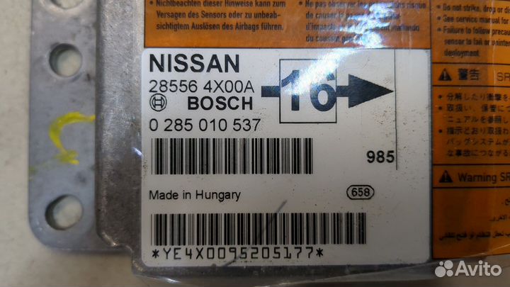 Блок управления airbag Nissan Navara, 2009