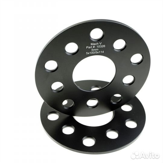 Проставки ступичные 10мм - 5x100 и 5x114