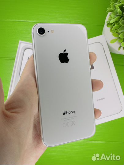 iPhone 8 256gb silver(идеал)